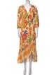 Farm Rio Floral Print Long Dress
