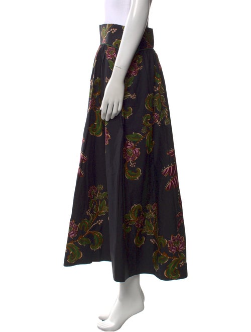 Farm Rio Floral Print Knee-Length Skirt