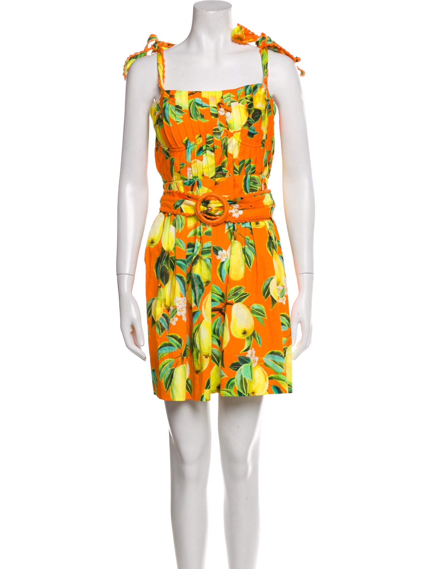 Farm Rio Floral Print Mini Dress