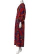 Farm Rio Floral Print Long Dress