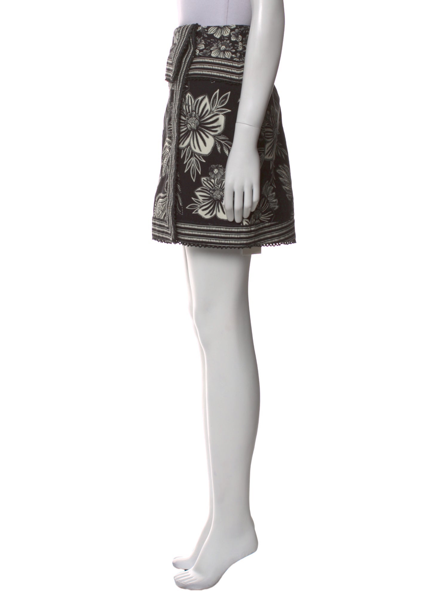 Farm Rio Printed Mini Skirt