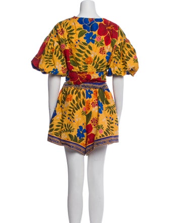 Farm Rio Linen Printed Short Set