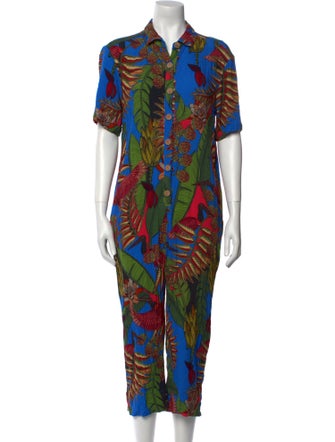 Farm Rio Printed Jumpsuit