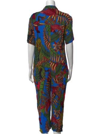 Farm Rio Printed Jumpsuit