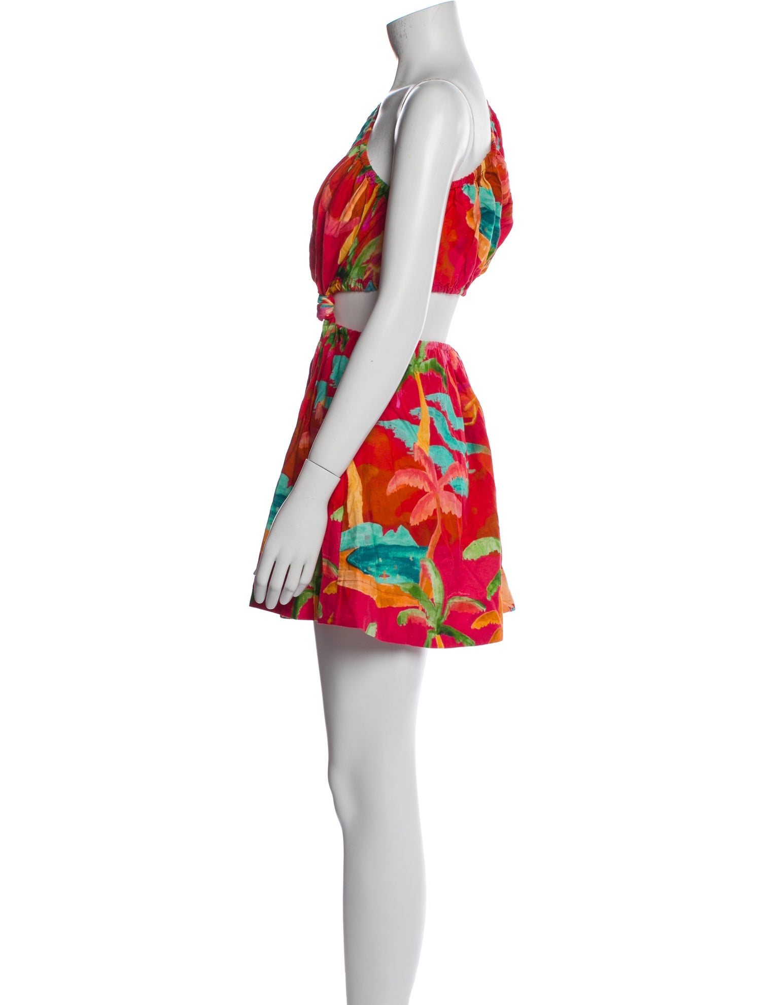 Farm Rio Linen Mini Dress w/ Tags