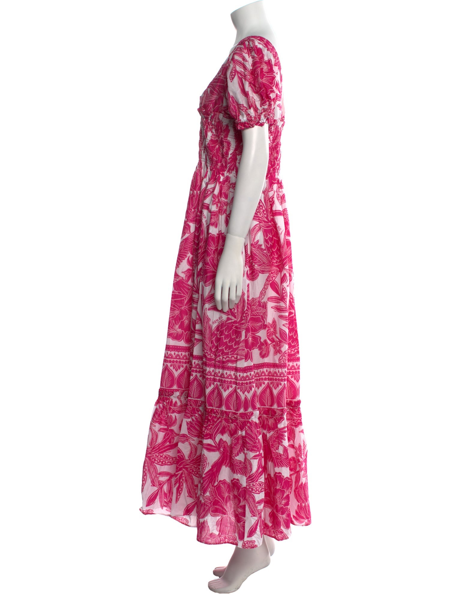 Farm Rio Printed Long Dress