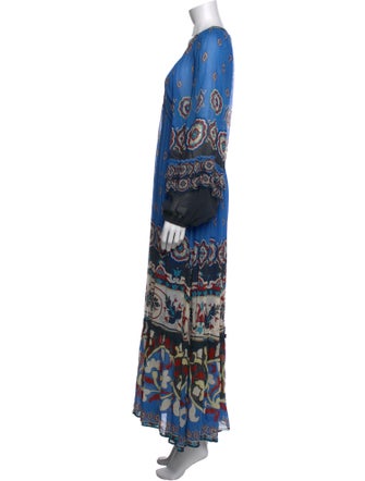 Farm Rio Printed Long Dress