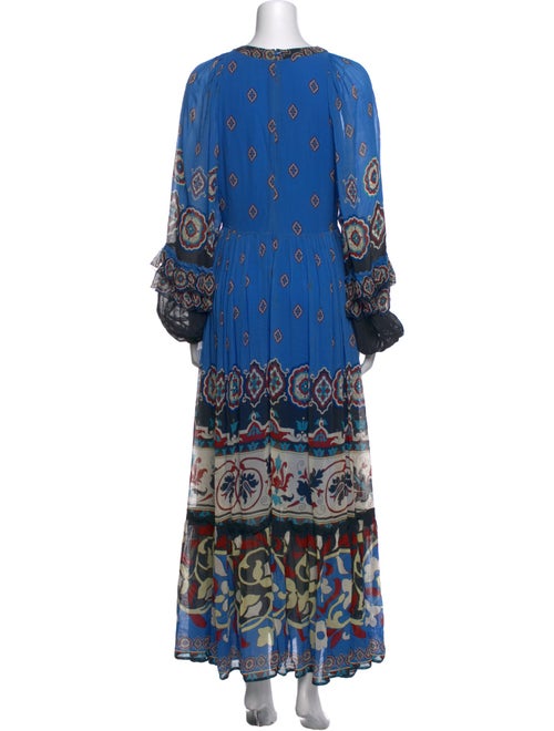 Farm Rio Printed Long Dress