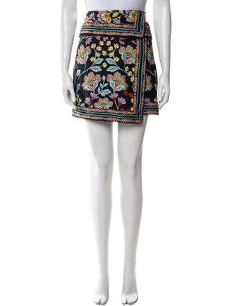 Farm Rio Printed Mini Skirt