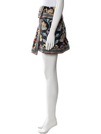Farm Rio Printed Mini Skirt