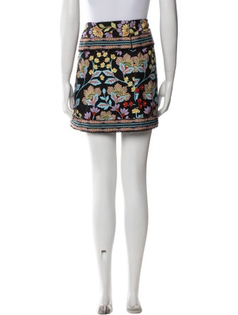 Farm Rio Printed Mini Skirt