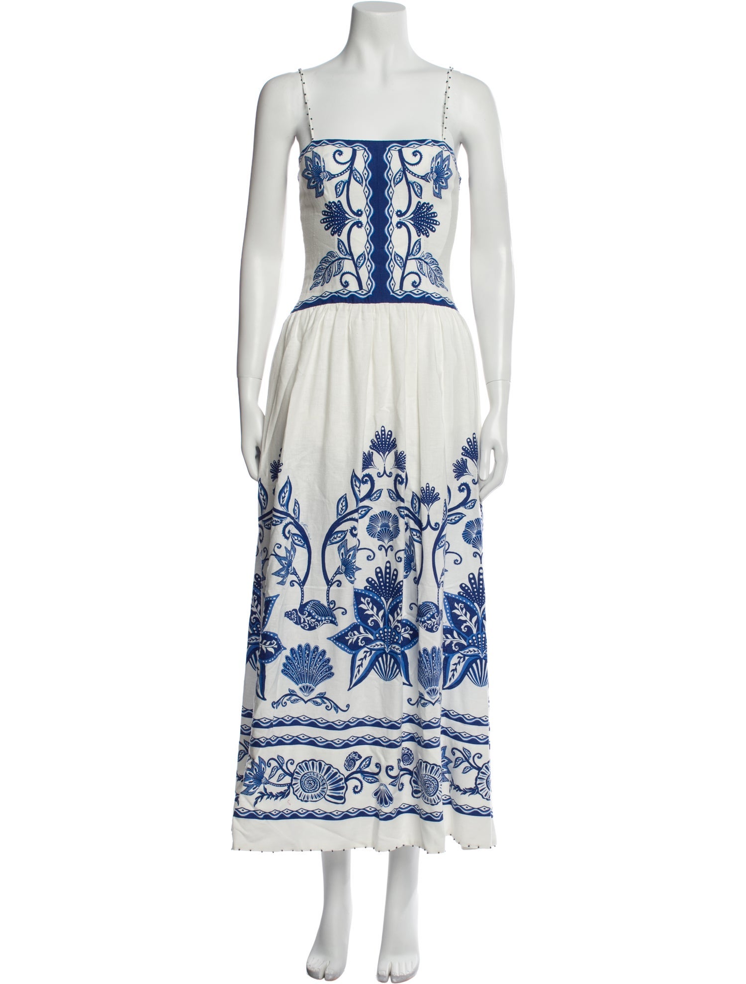 Farm Rio Printed Long Dress