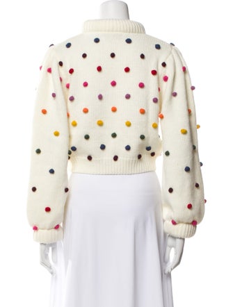 Farm Rio Mock Neck Sweater