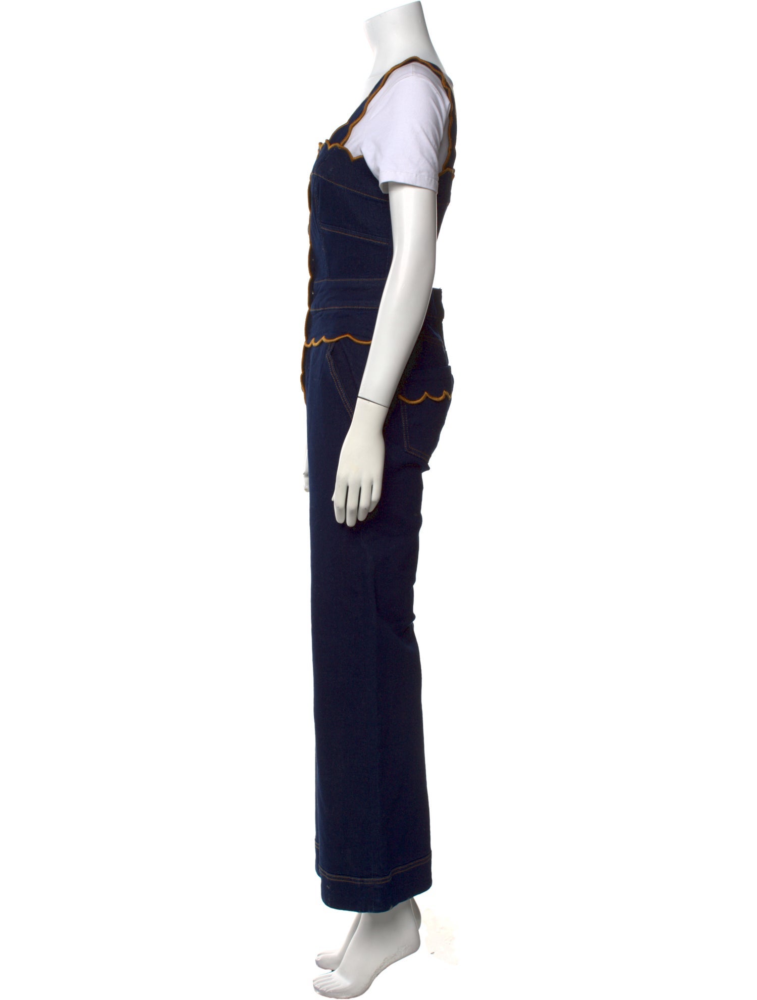 Farm Rio Square Neckline Jumpsuit w/ Tags