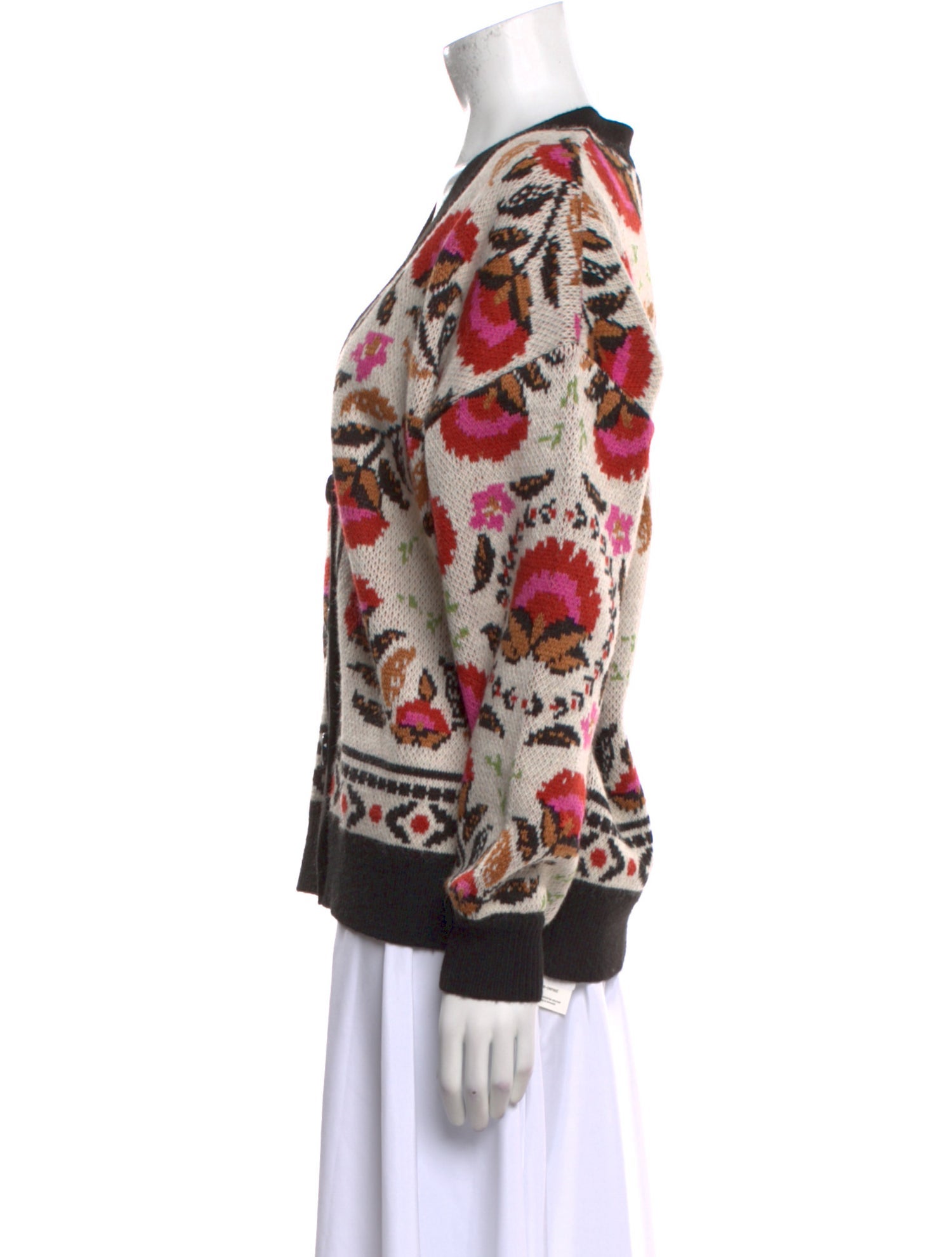 Farm Rio Wool Printed Sweater