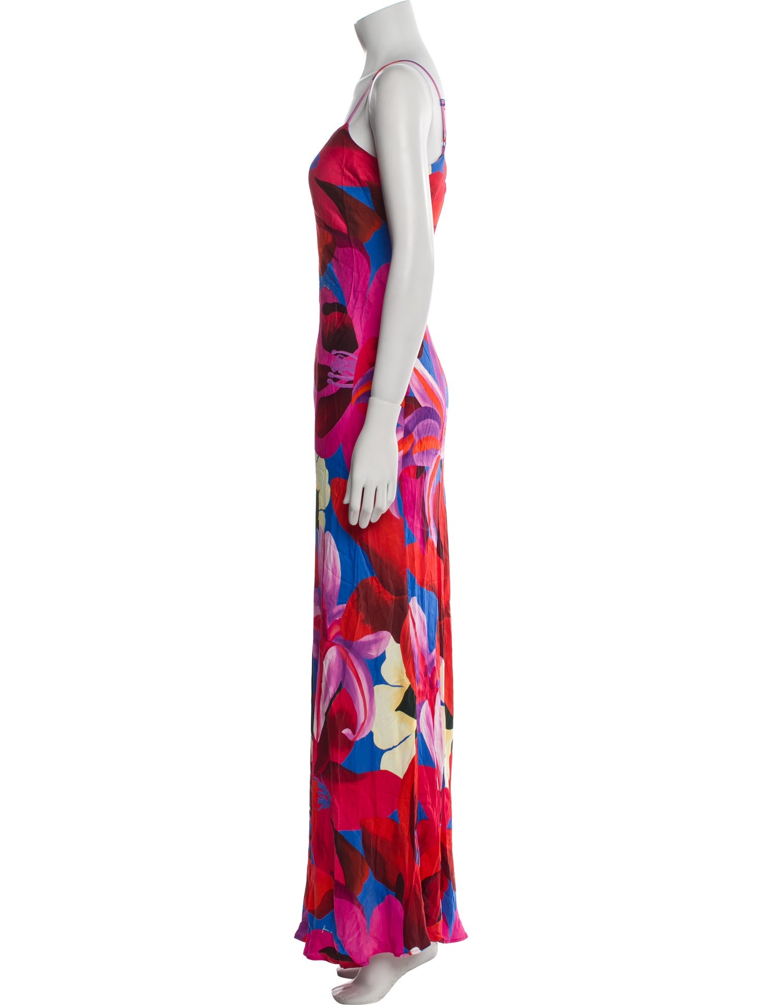 Farm Rio Floral Print Long Dress