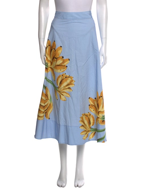 Farm Rio Printed Midi Length Skirt
