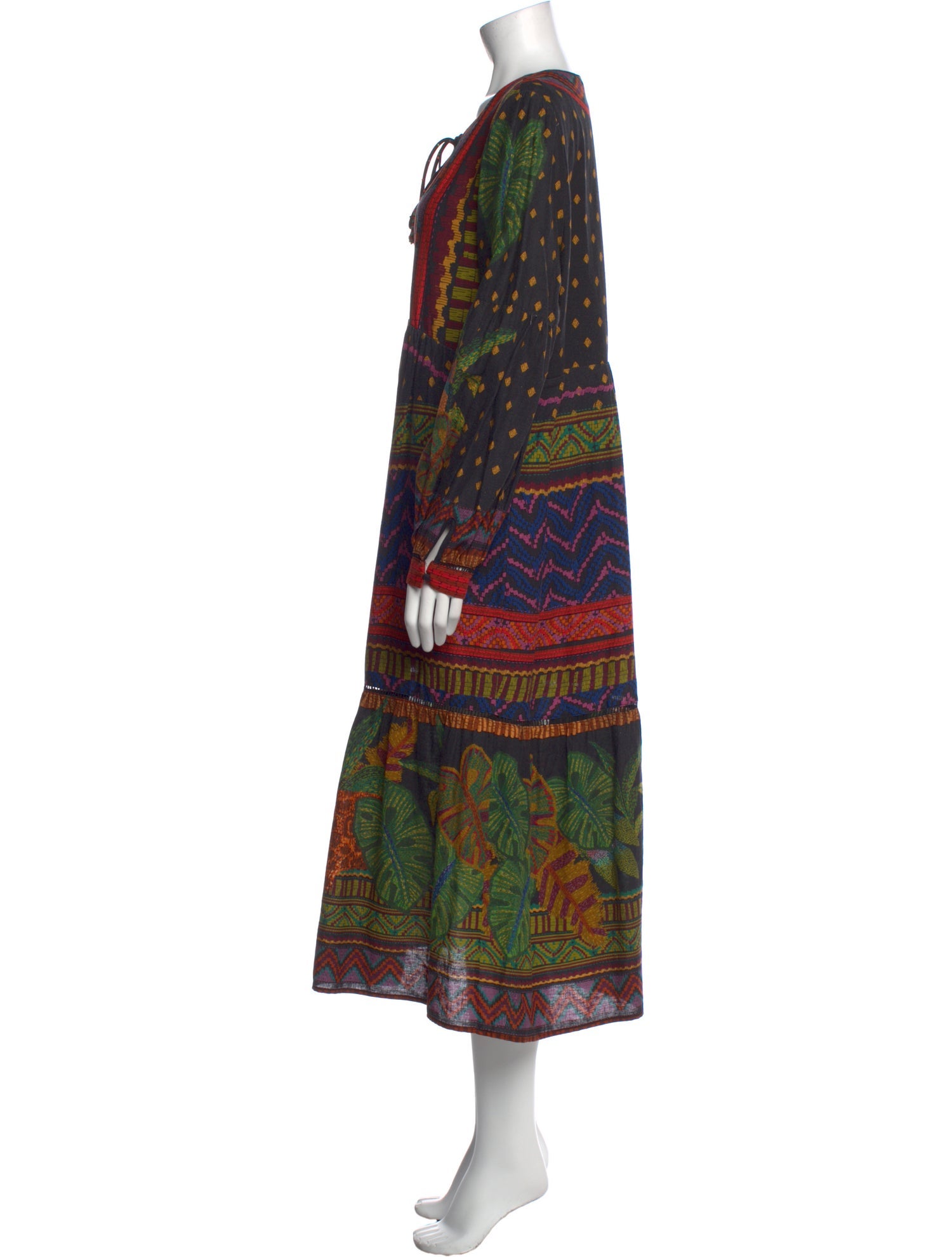 Farm Rio Printed Midi Length Dress