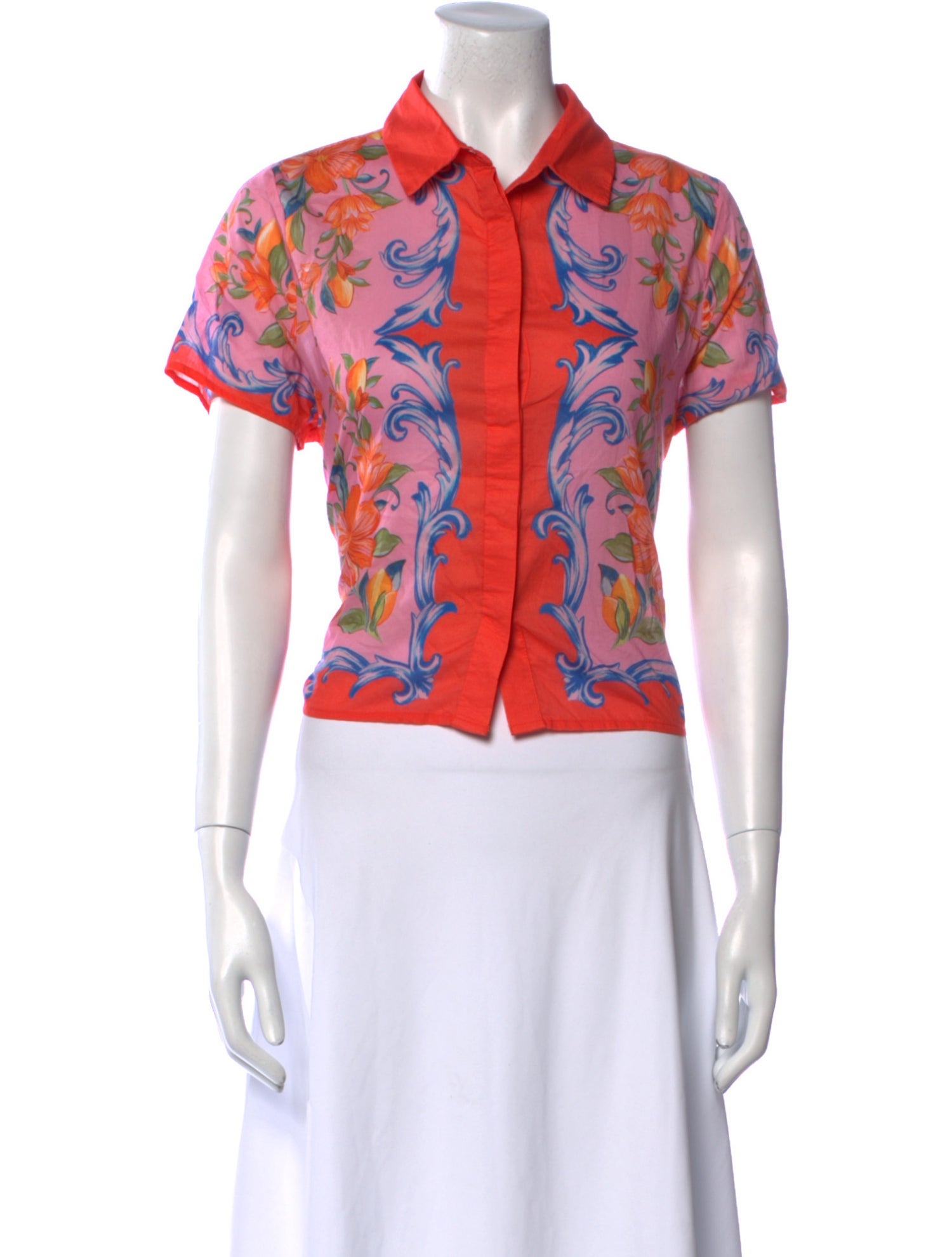 Farm Rio Printed Short Sleeve Polo