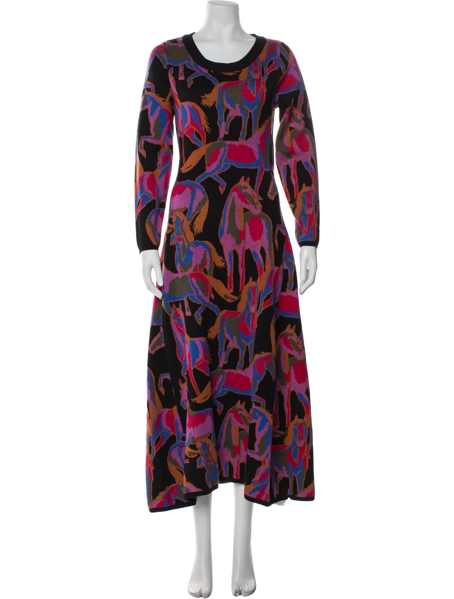 Farm Rio Printed Long Dress