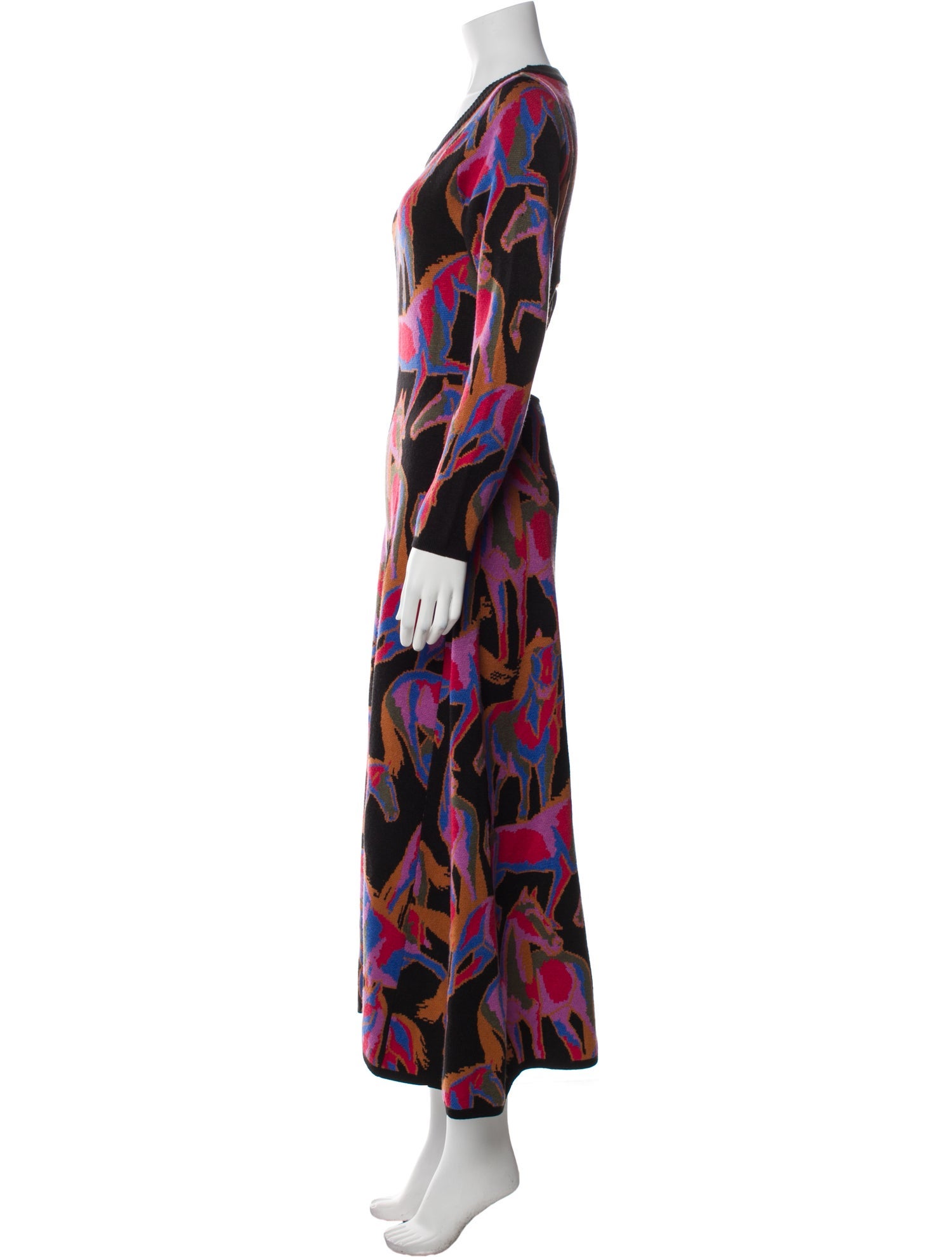 Farm Rio Printed Long Dress