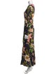 Farm Rio Floral Print Long Dress