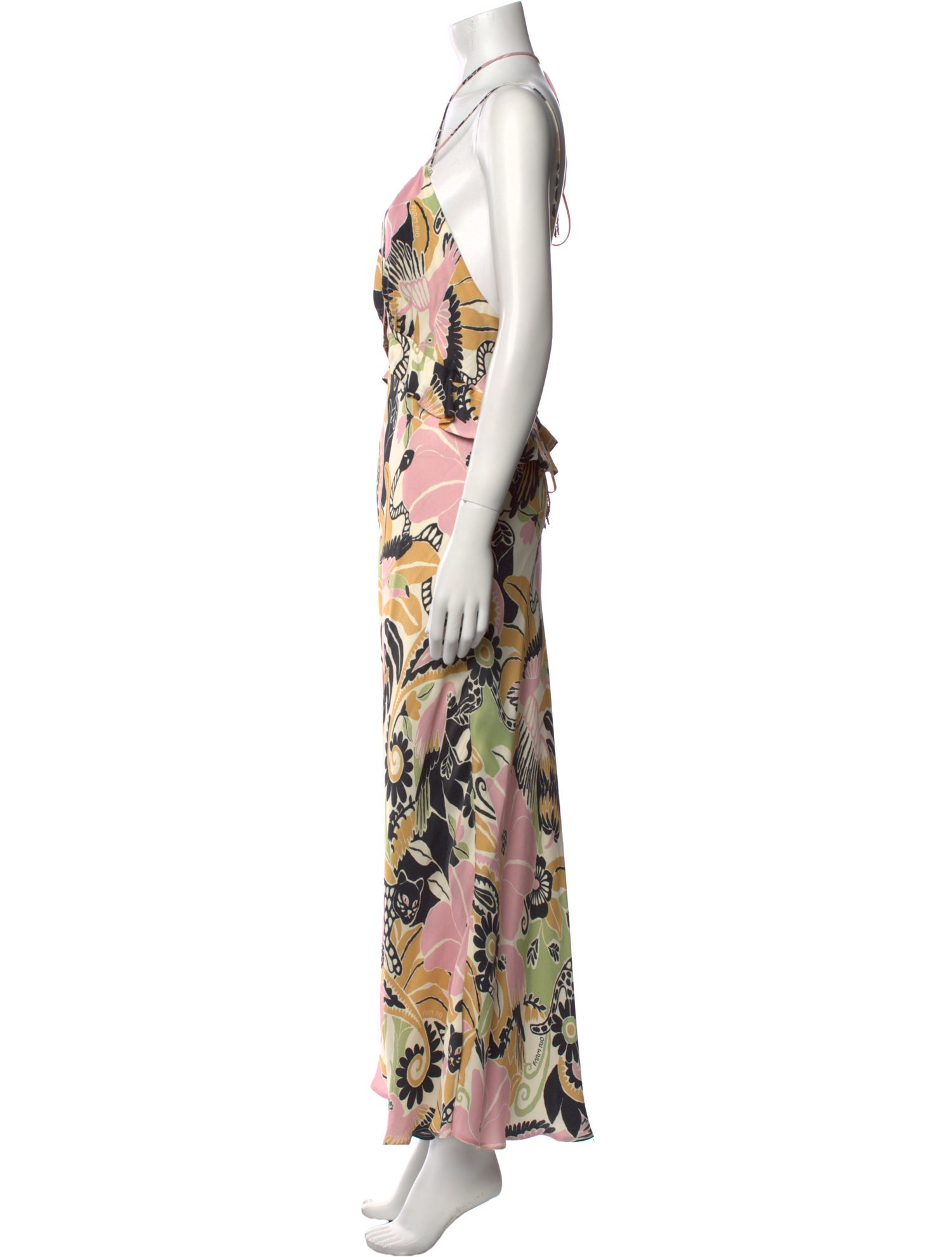 Farm Rio Printed Long Dress