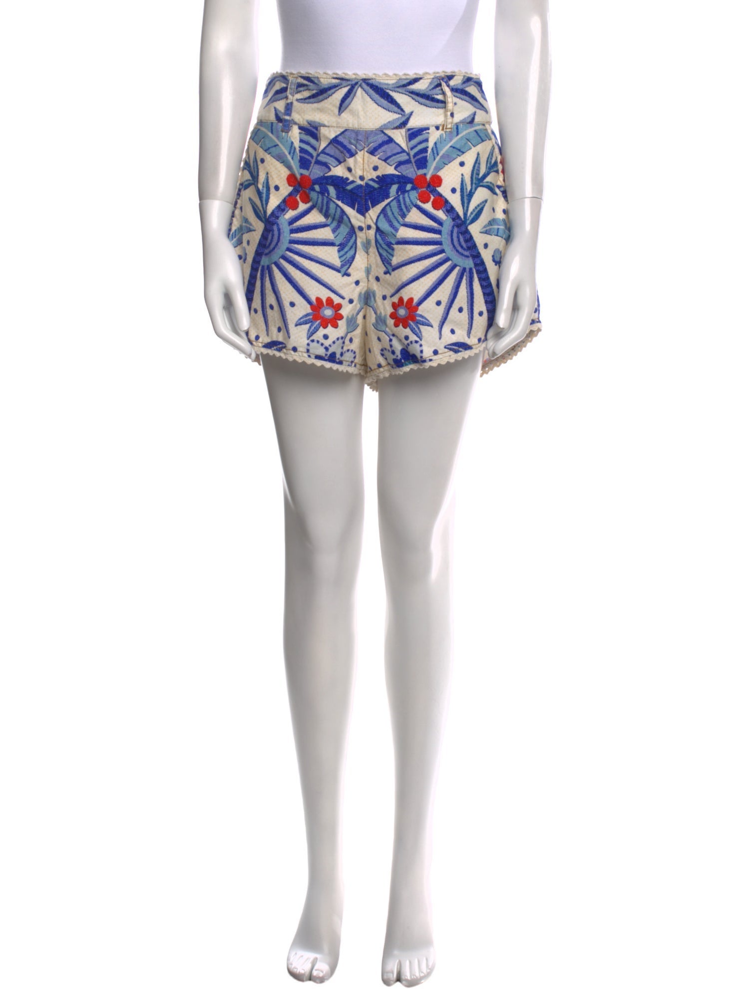 Farm Rio Printed Mini Shorts