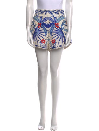 Farm Rio Printed Mini Shorts