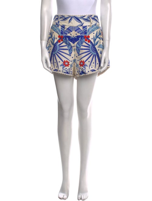 Farm Rio Printed Mini Shorts