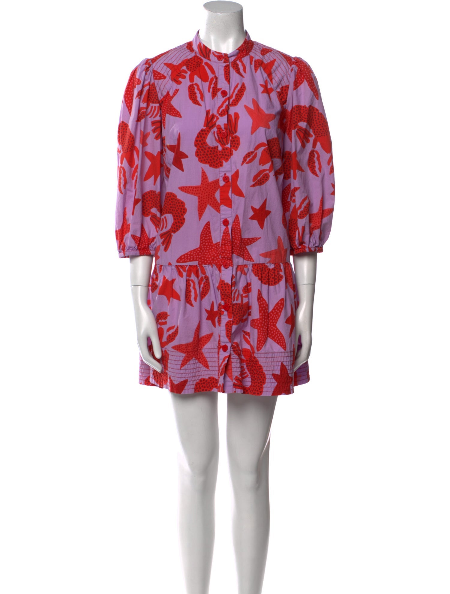 Farm Rio Printed Mini Dress