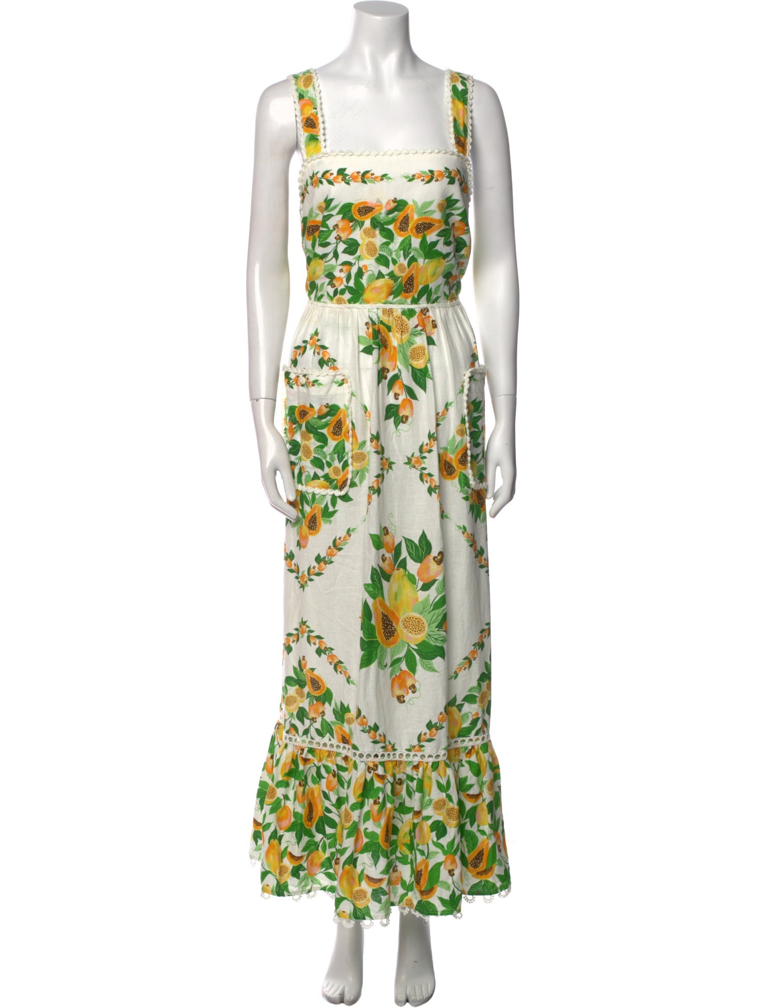 Farm Rio Printed Long Dress