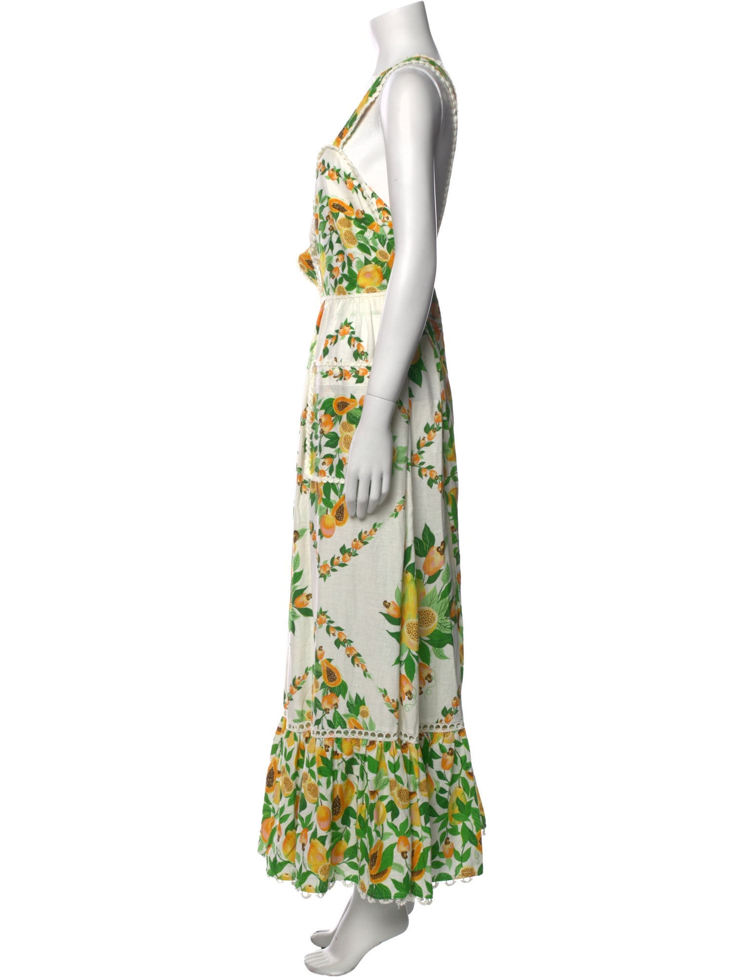 Farm Rio Printed Long Dress