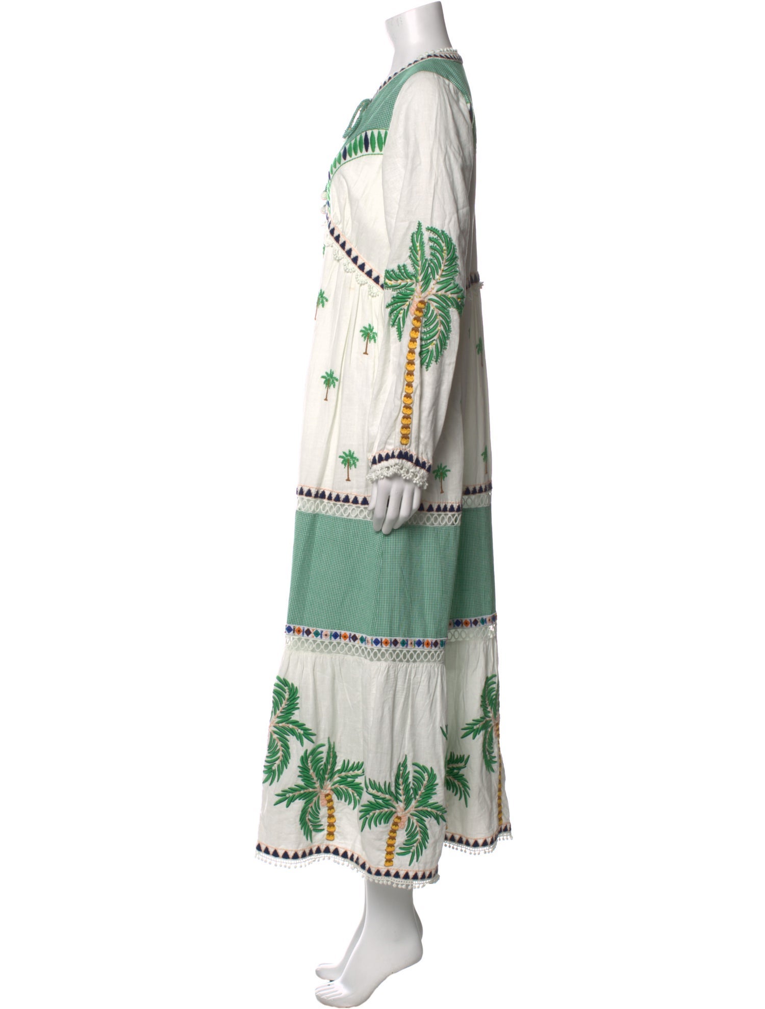 Farm Rio Printed Long Dress