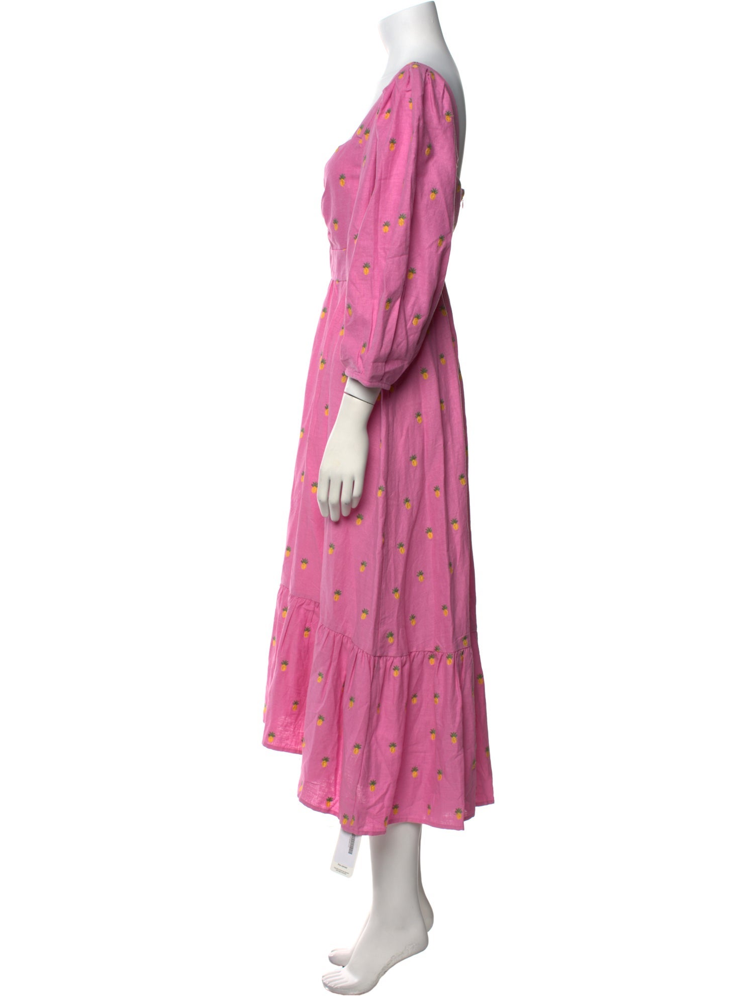 Farm Rio Floral Print Long Dress