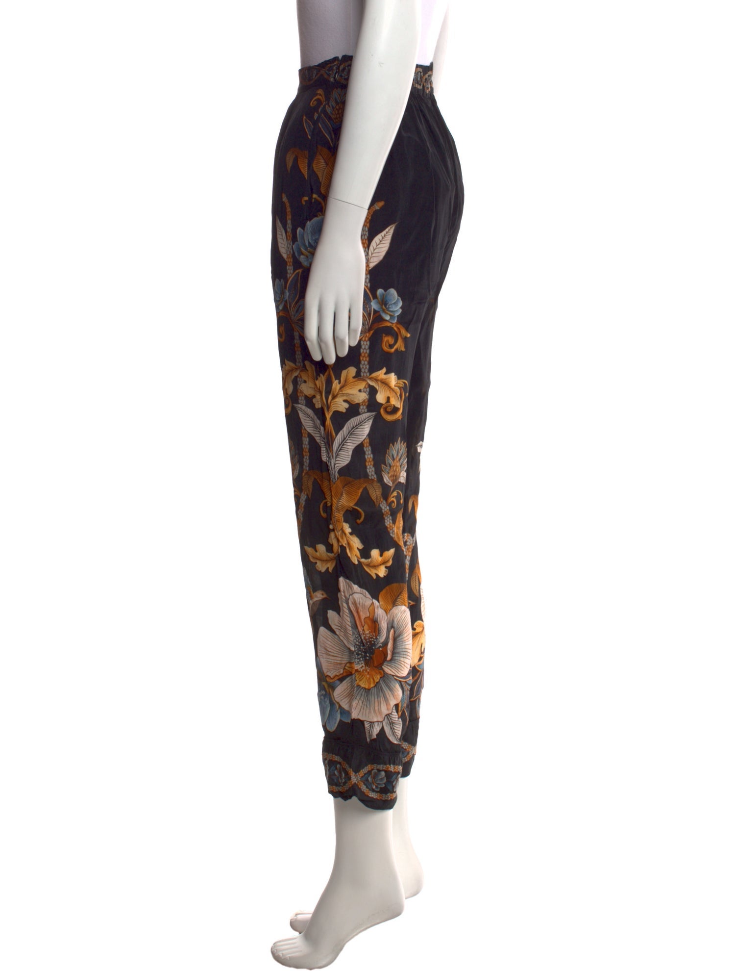 Farm Rio Floral Print Straight Leg Pants