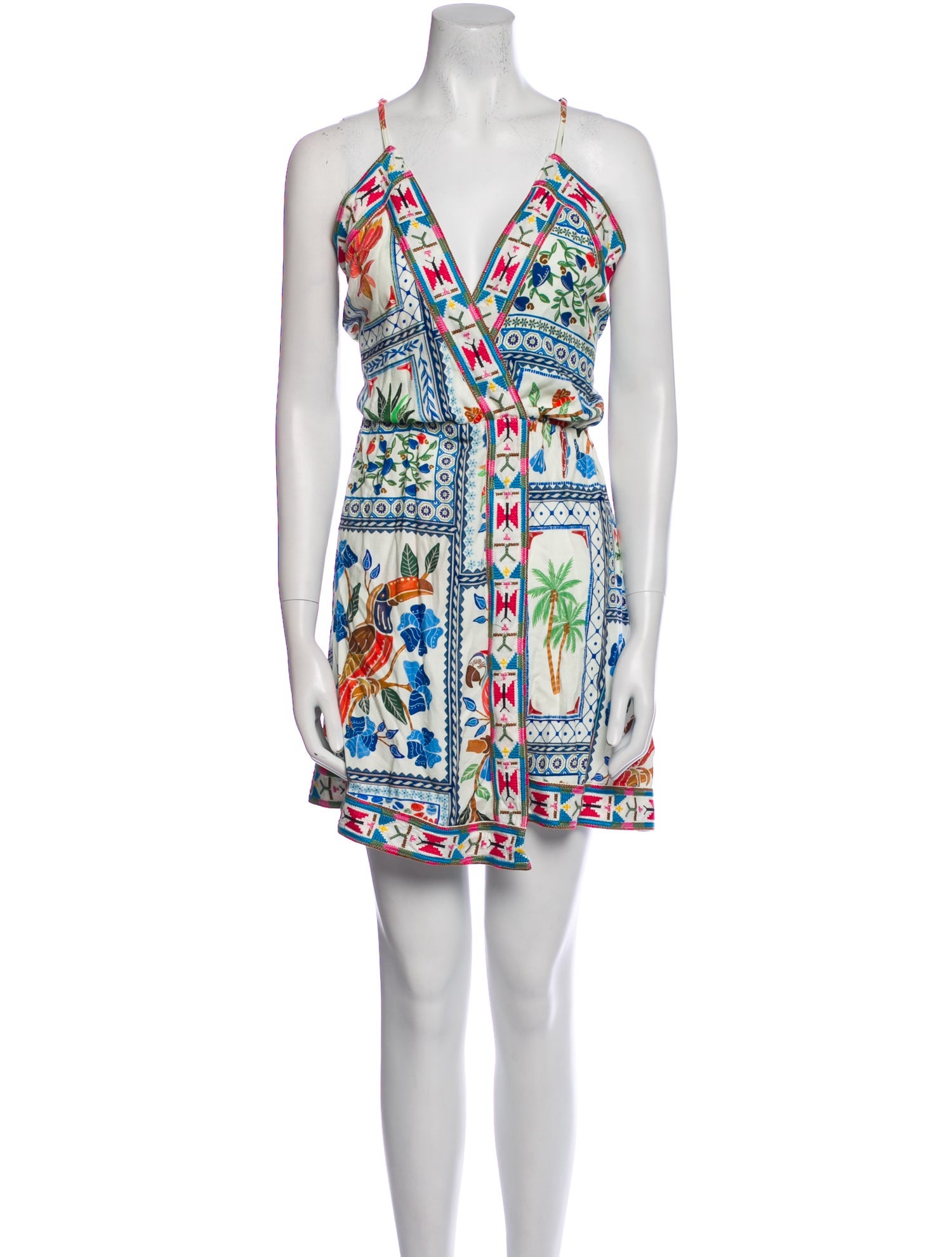 Farm Rio Printed Mini Dress w/ Tags