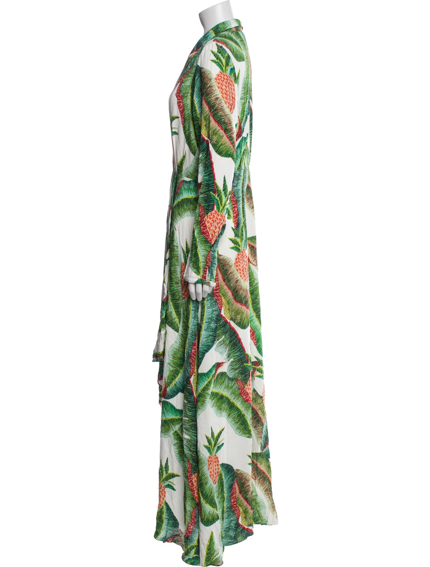 Farm Rio Printed Long Dress w/ Tags