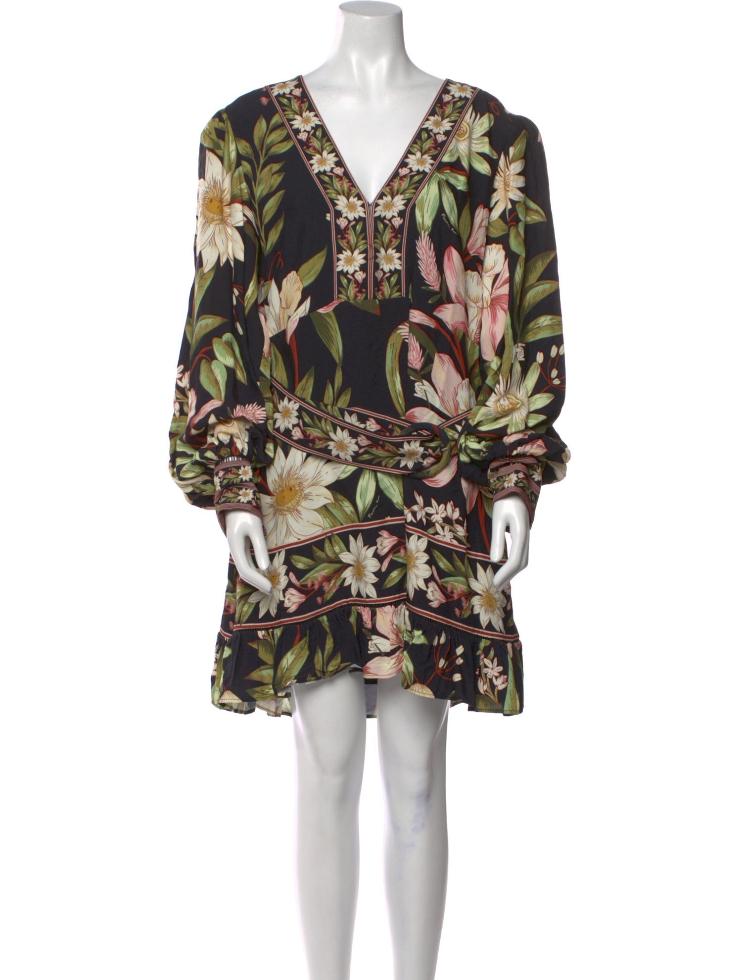 Farm Rio Floral Print Mini Dress w/ Tags