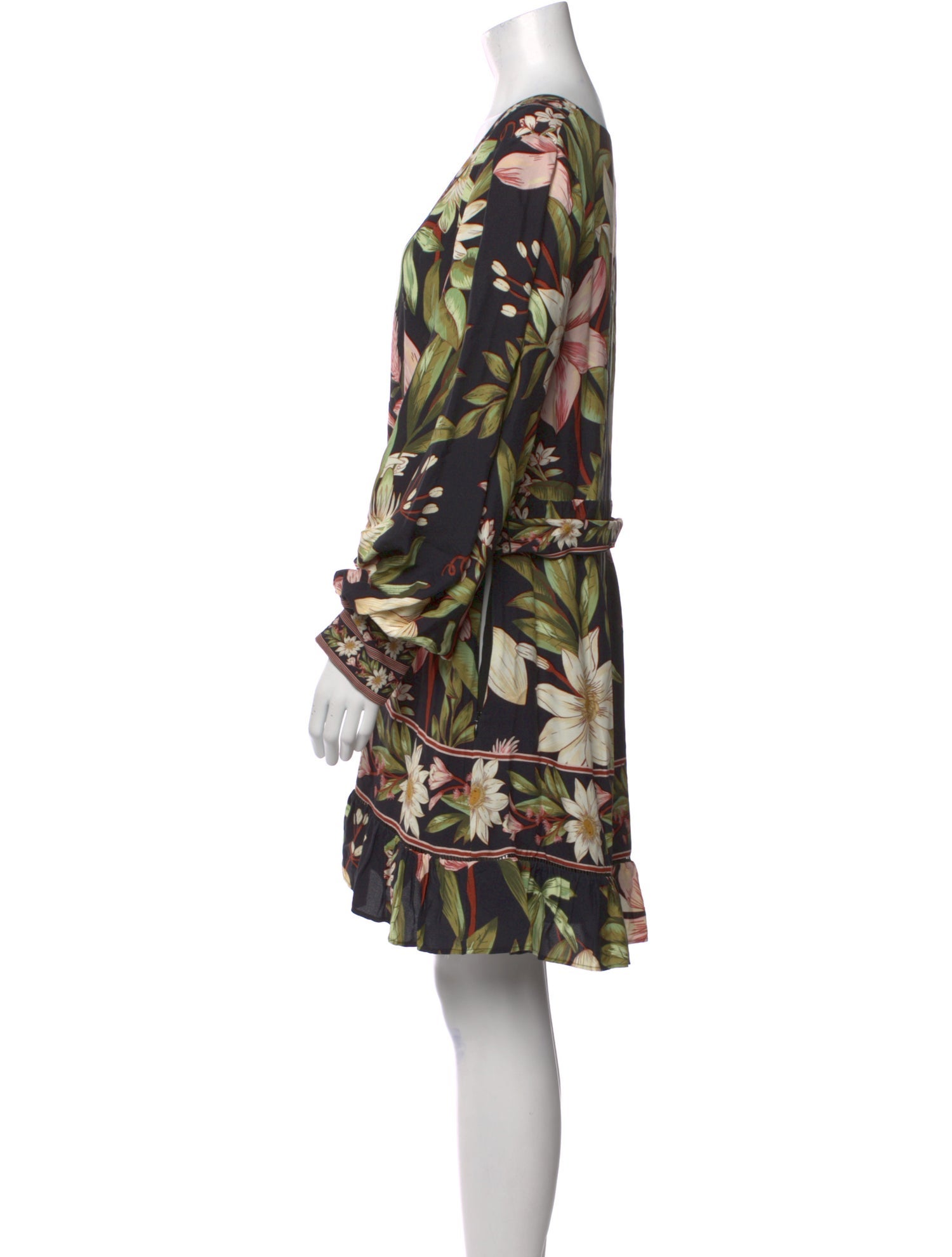 Farm Rio Floral Print Mini Dress w/ Tags