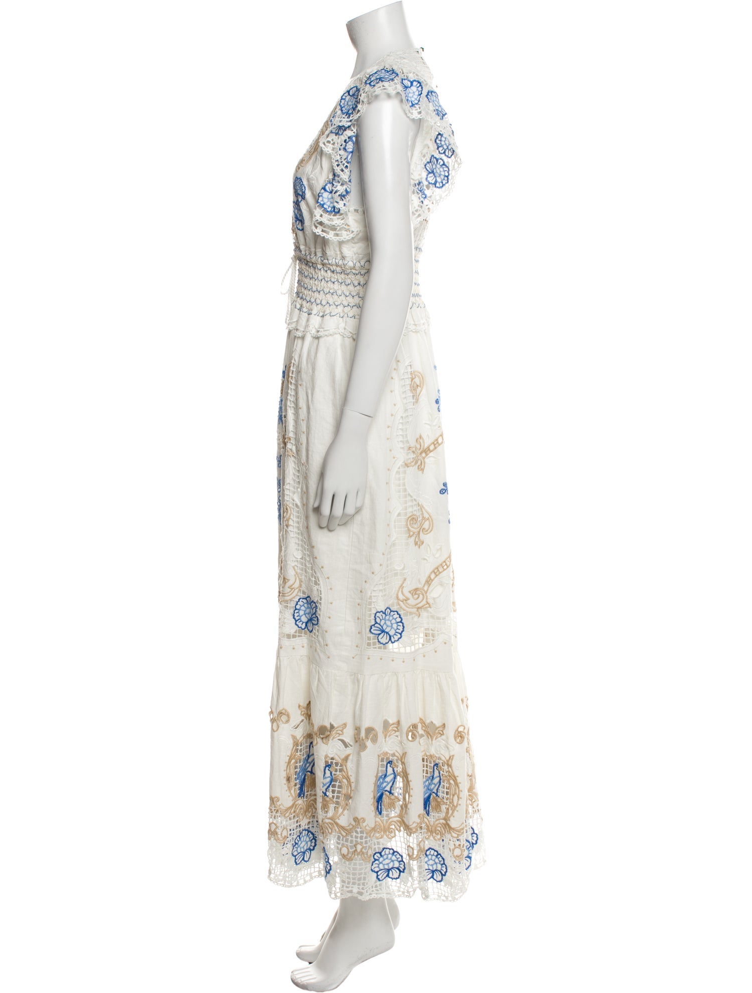 Farm Rio Printed Long Dress