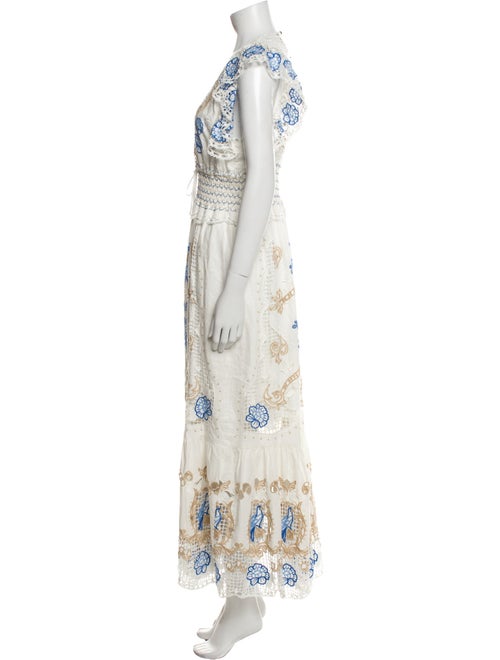 Farm Rio Printed Long Dress