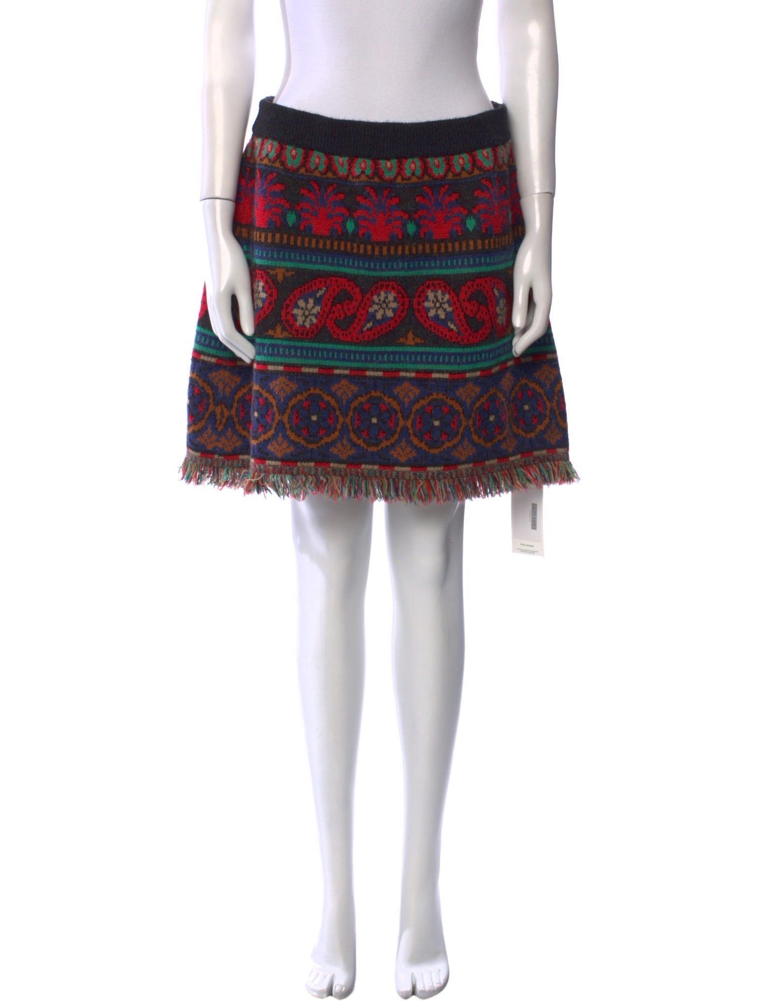 Farm Rio Paisley Print Mini Skirt