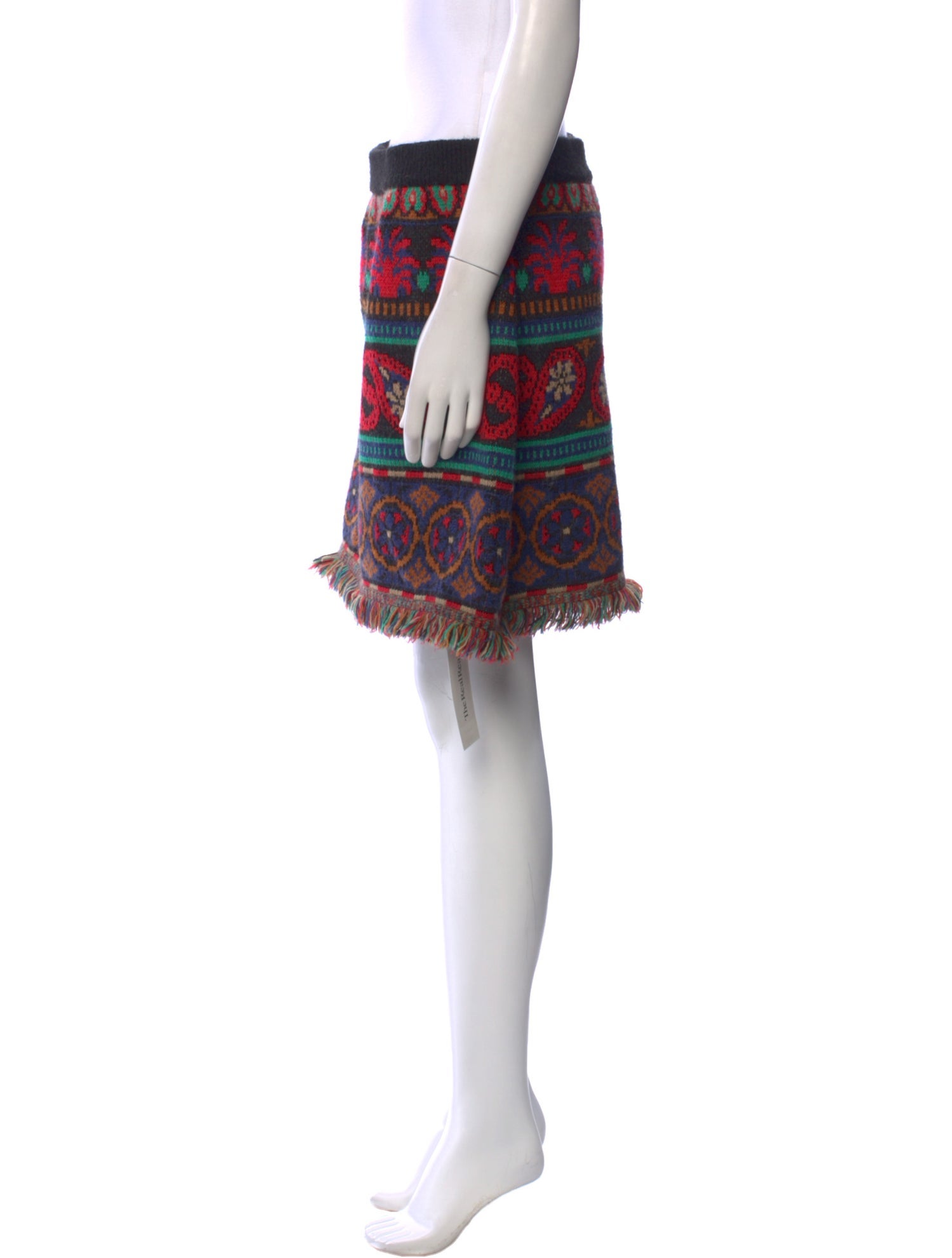 Farm Rio Paisley Print Mini Skirt