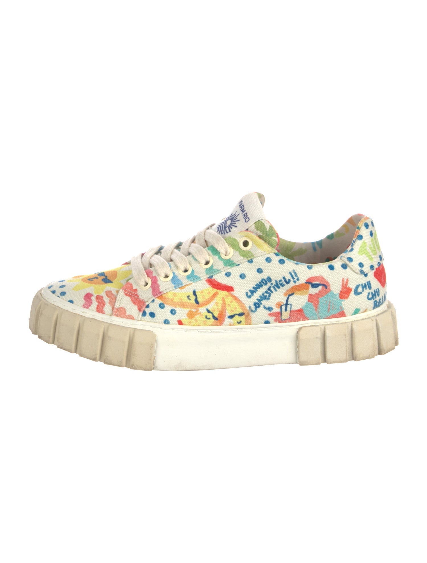 Farm Rio Canvas Printed Sneakers