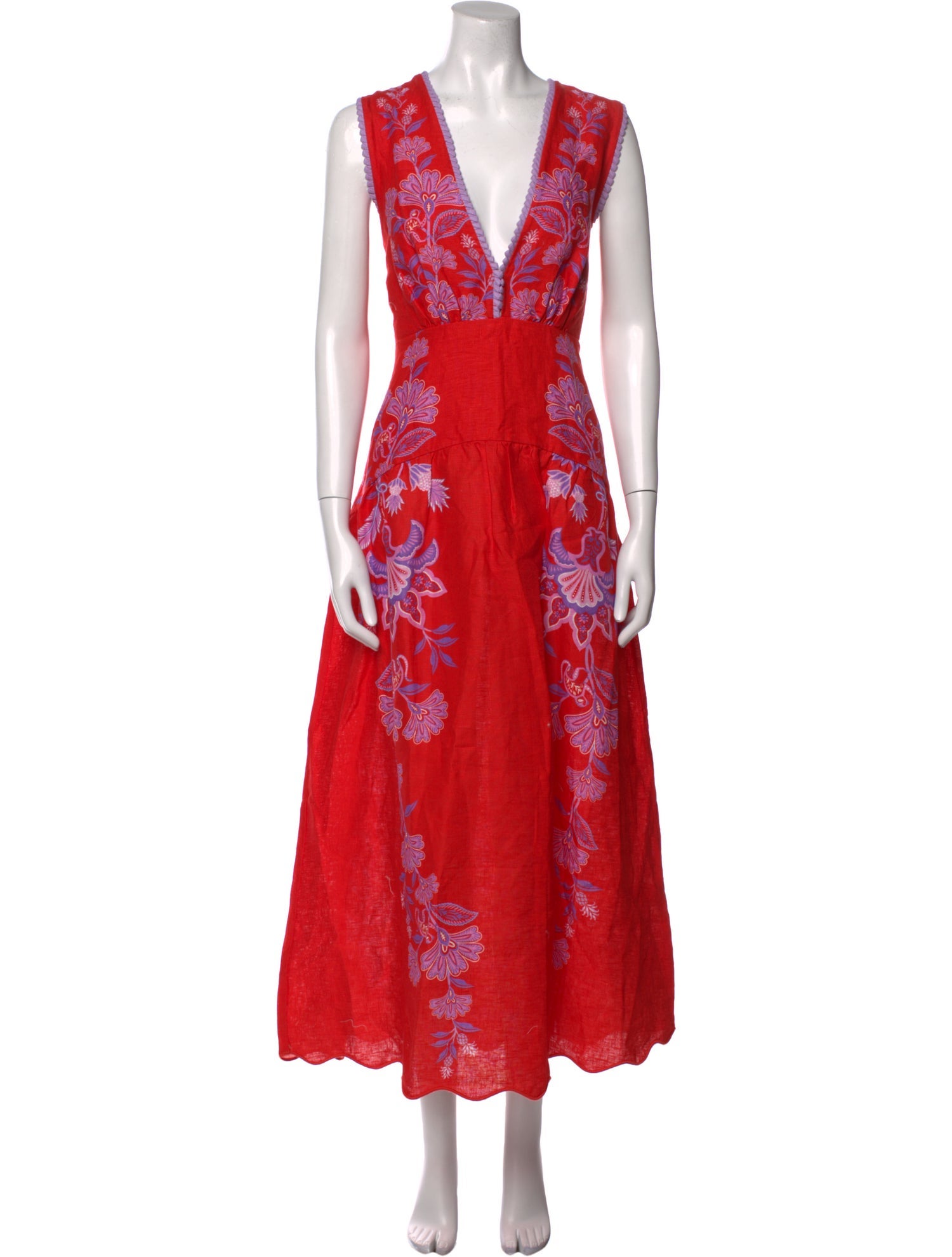 Farm Rio Alligator Long Dress