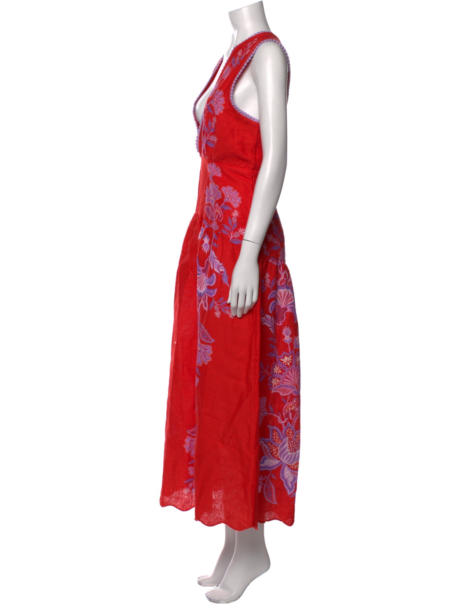 Farm Rio Alligator Long Dress