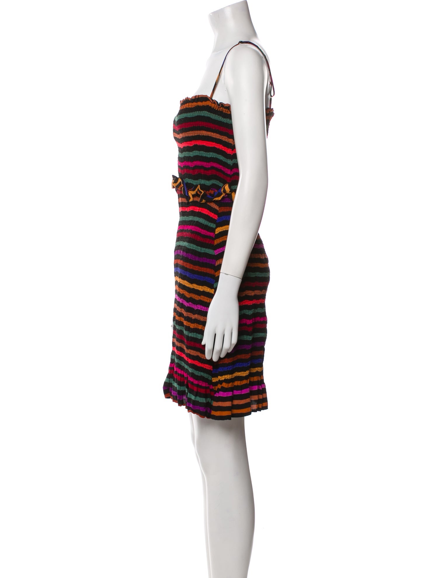 Farm Rio Striped Mini Dress