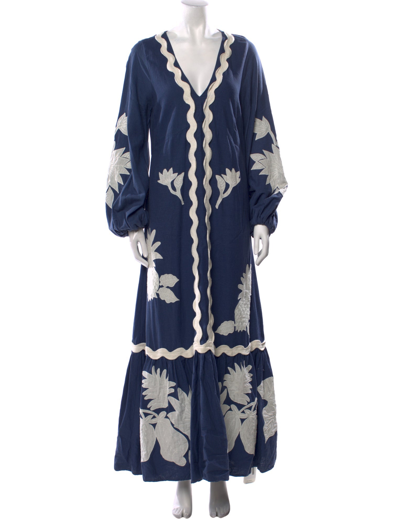 Farm Rio Printed Long Dress