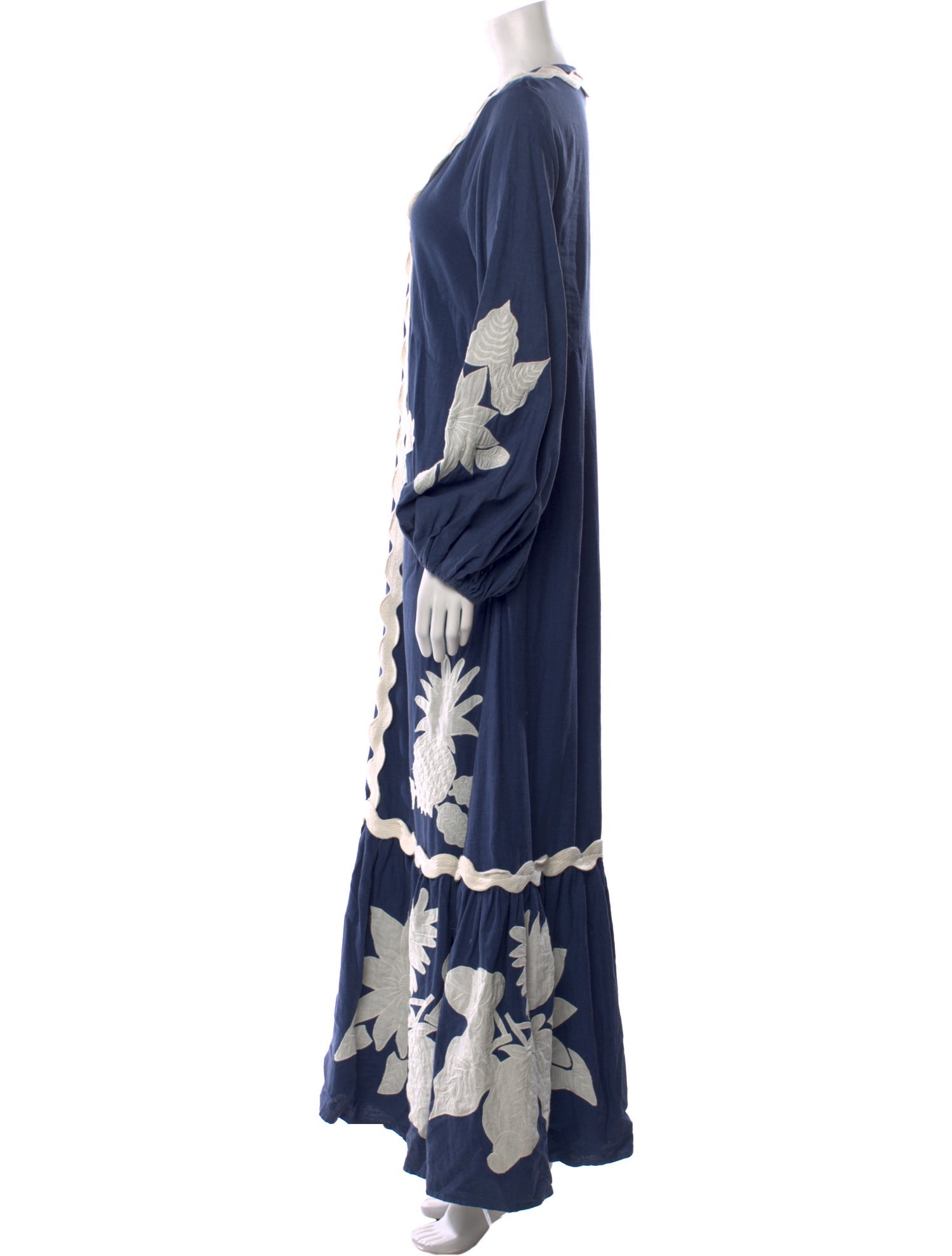 Farm Rio Printed Long Dress